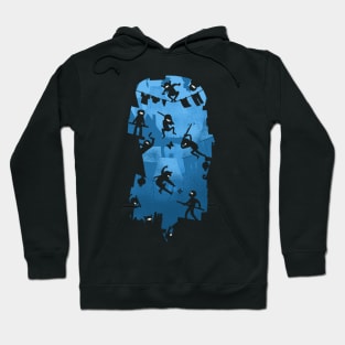 Ninja Kick Ass Clash Hoodie